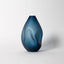 GoodBeast Design Vase Steel Blue / Matte Finish SUMMIT Series Vases Hand Blown Glass in Vancouver Canada