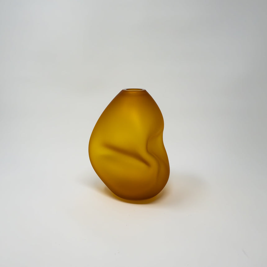 Goodbeast 2 Amber Mini Summits Hand Blown Glass in Vancouver Canada