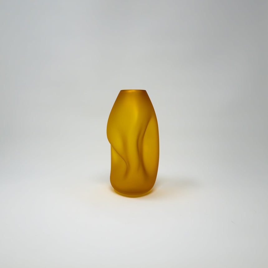 Goodbeast 4 Amber Mini Summits Hand Blown Glass in Vancouver Canada