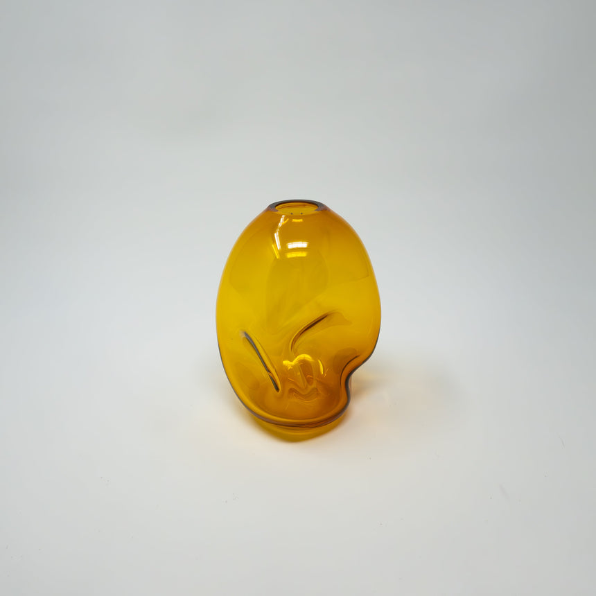 Goodbeast 8 Amber Mini Summits Hand Blown Glass in Vancouver Canada