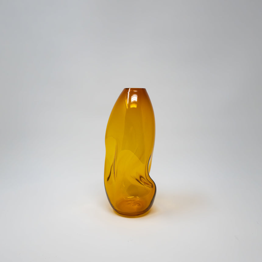 Goodbeast 9 Amber Mini Summits Hand Blown Glass in Vancouver Canada