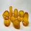 Goodbeast Amber Mini Summits Hand Blown Glass in Vancouver Canada