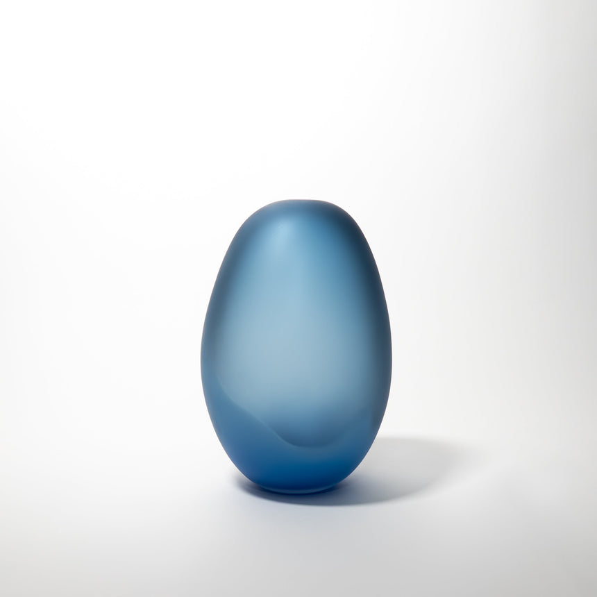 Goodbeast  Blue Egg Hand Blown Glass in Vancouver Canada