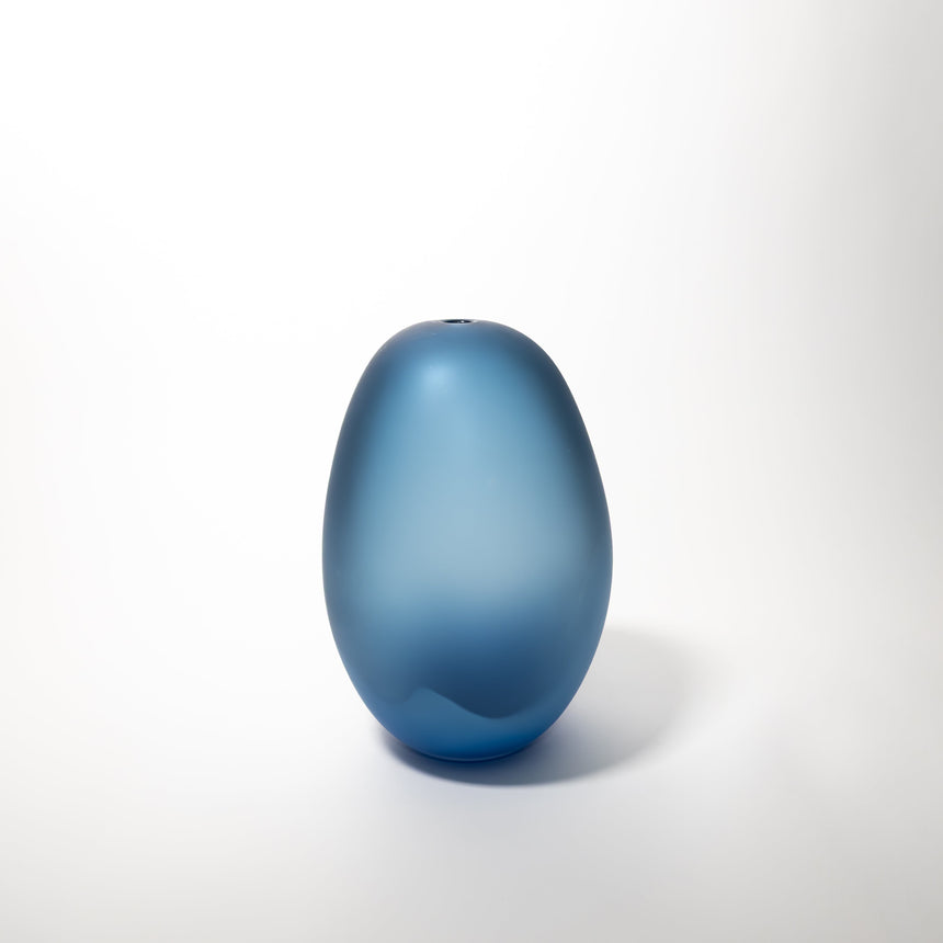 Goodbeast  Blue Egg Hand Blown Glass in Vancouver Canada