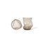 GoodBeast Design Glassware CRUSHED CUP Bronze (New) Hand Blown Glass in Vancouver Canada