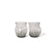 GoodBeast Design Glassware CRUSHED CUP Light Grey (New) Hand Blown Glass in Vancouver Canada