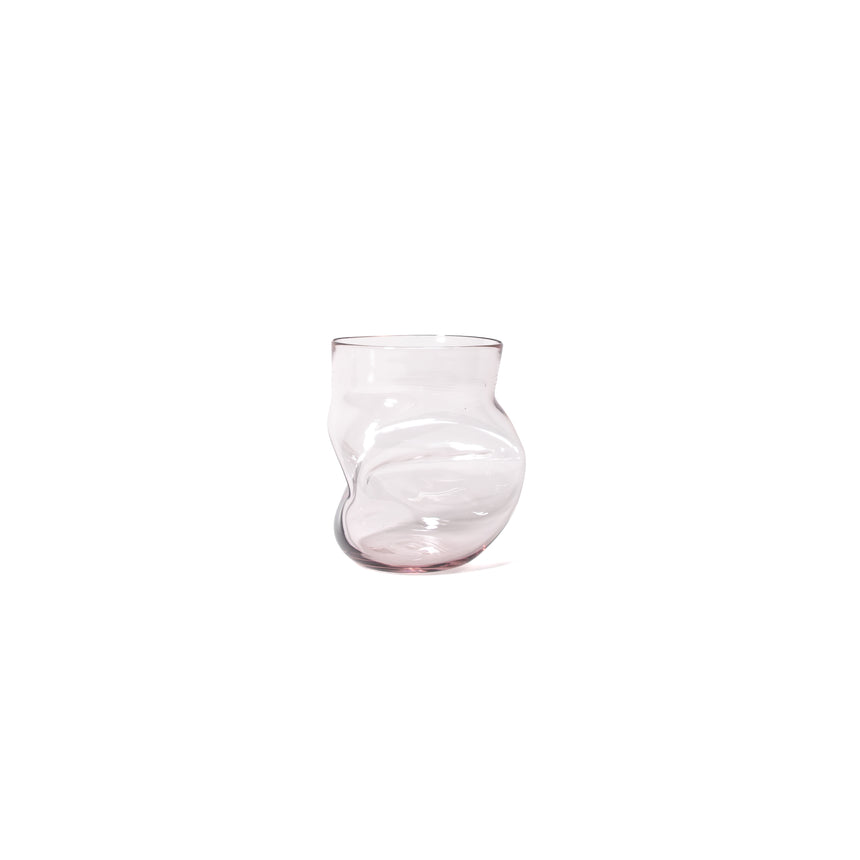 GoodBeast Design Glassware CRUSHED CUP Lilac (New) Hand Blown Glass in Vancouver Canada
