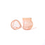 GoodBeast Design Glassware CRUSHED CUP Tangerine (New) Hand Blown Glass in Vancouver Canada