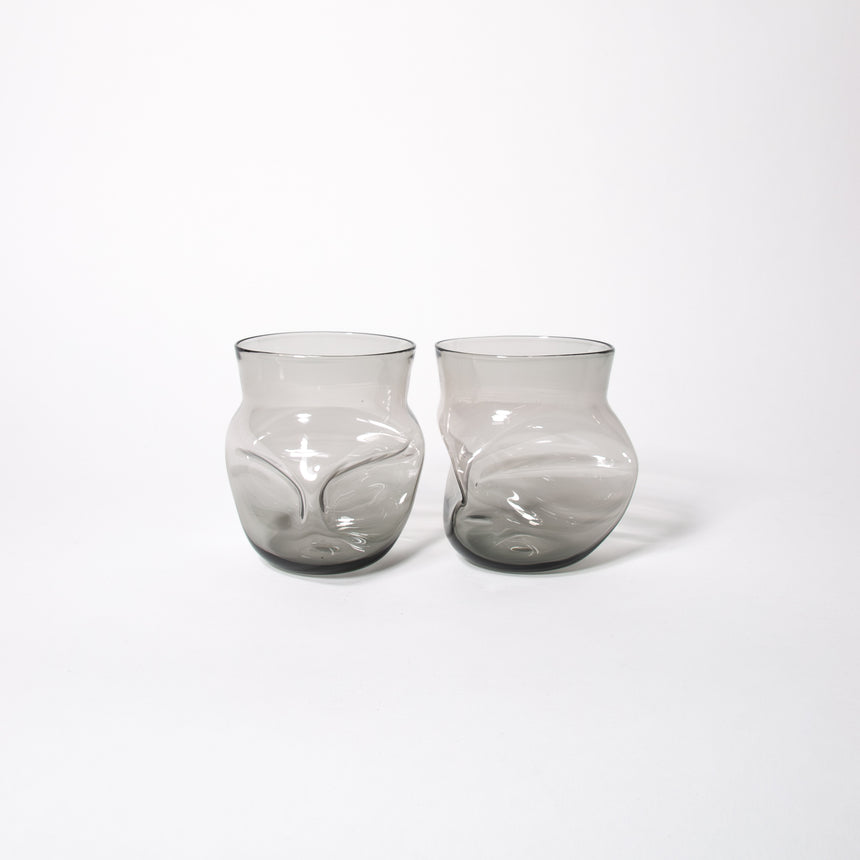 GoodBeast Design Glassware CRUSHED CUP  Template Hand Blown Glass in Vancouver Canada