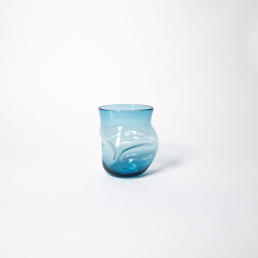 GoodBeast Design Glassware CRUSHED CUP  Template Hand Blown Glass in Vancouver Canada