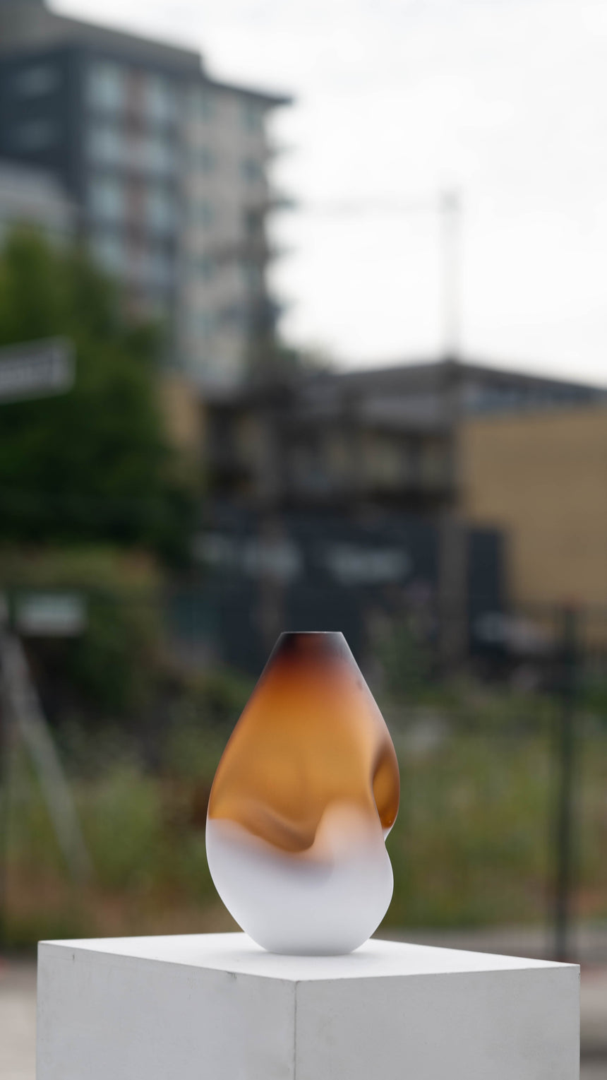 GoodBeast Design Two Toned SUMMIT Hand Blown Glass in Vancouver Canada
