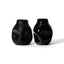 GoodBeast Design Vase BOULDER Black Hand Blown Glass in Vancouver Canada