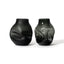 GoodBeast Design Vase BOULDER Grey Hand Blown Glass in Vancouver Canada