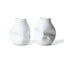 GoodBeast Design Vase BOULDER White Hand Blown Glass in Vancouver Canada