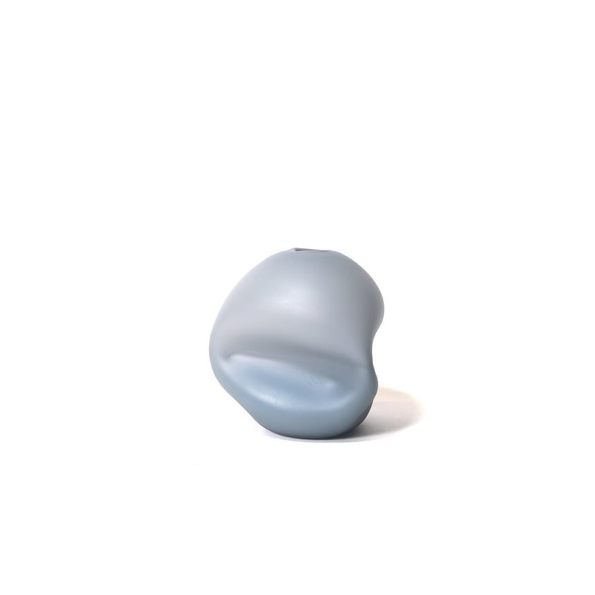 GoodBeast Design vase Matte PEBBLE Limited Edition Event Colour Hand Blown Glass in Vancouver Canada