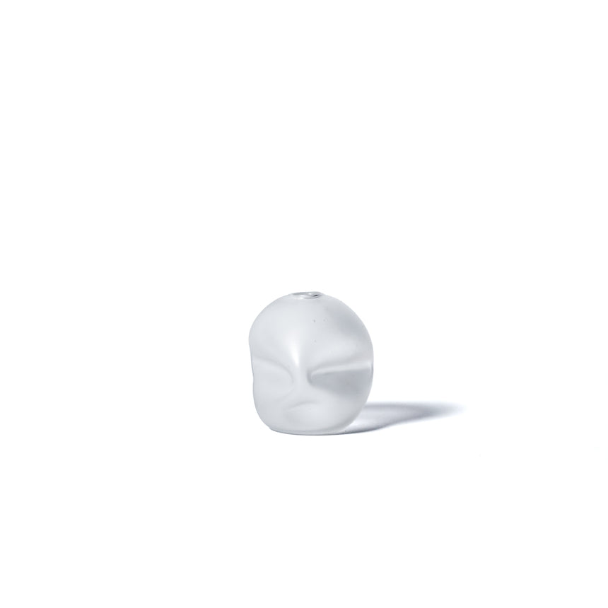 GoodBeast Design Vase PEBBLE Clear ECO Hand Blown Glass in Vancouver Canada