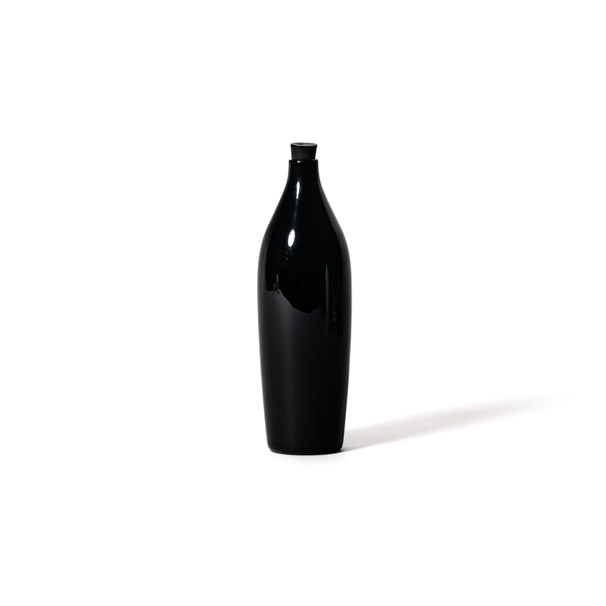 GoodBeast Design Vessel BOTTLE Black Hand Blown Glass in Vancouver Canada