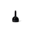 GoodBeast Design Vessel OIL BOTTLE Black Hand Blown Glass in Vancouver Canada