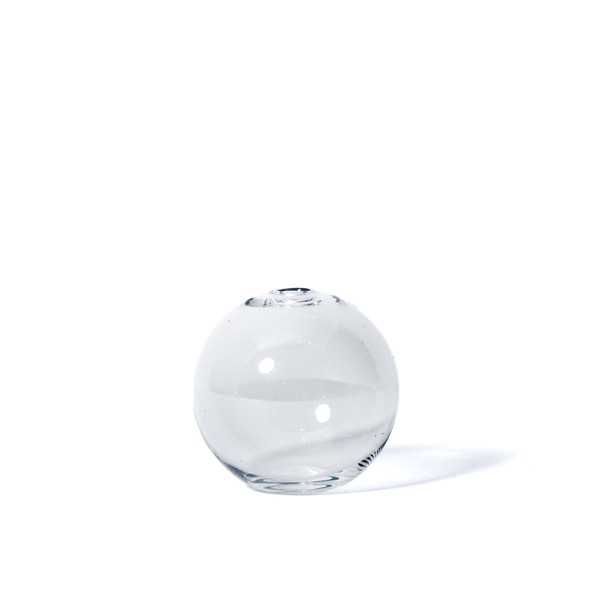 Goodbeast Natural ROUND BUD Clear ECO Hand Blown Glass in Vancouver Canada
