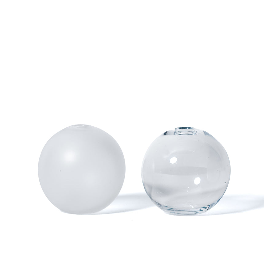 Goodbeast ROUND BUD Clear ECO Hand Blown Glass in Vancouver Canada