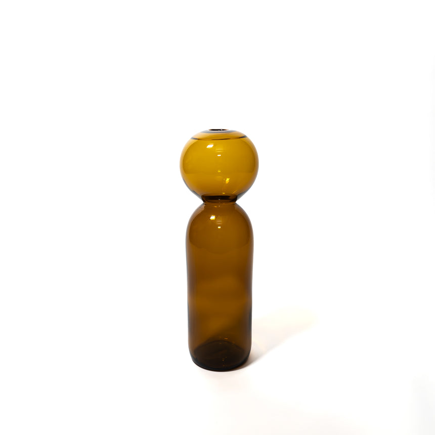Goodbeast  Sake Bottle Exploration 2 OOAK Hand Blown Glass in Vancouver Canada