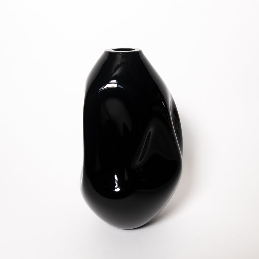 Goodbeast Small SUMMIT Black OOAK Hand Blown Glass in Vancouver Canada