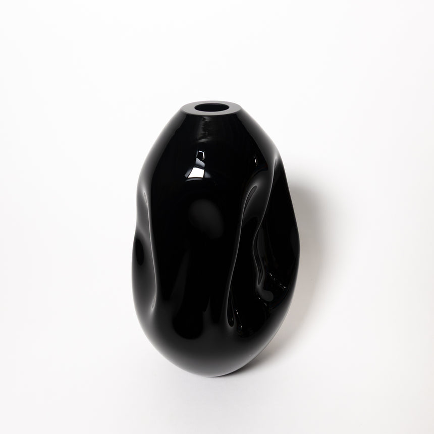 Goodbeast Small SUMMIT Black OOAK Hand Blown Glass in Vancouver Canada