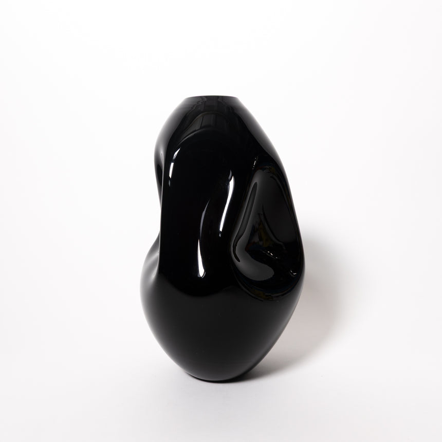 Goodbeast Small SUMMIT Black OOAK Hand Blown Glass in Vancouver Canada