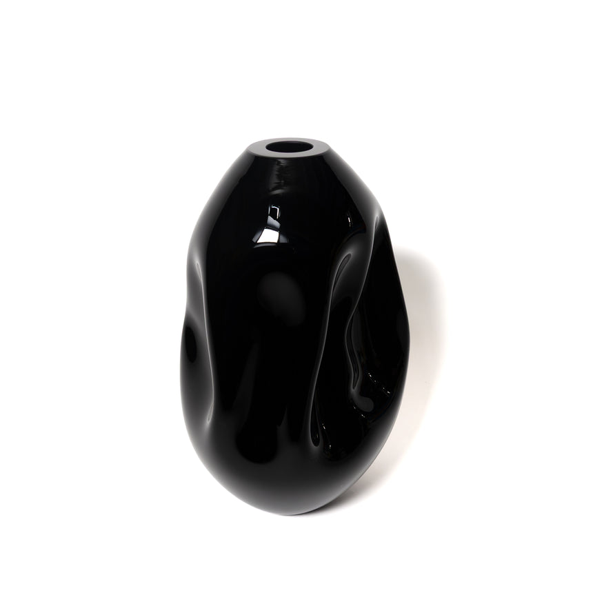 Goodbeast Small SUMMIT Black OOAK Hand Blown Glass in Vancouver Canada