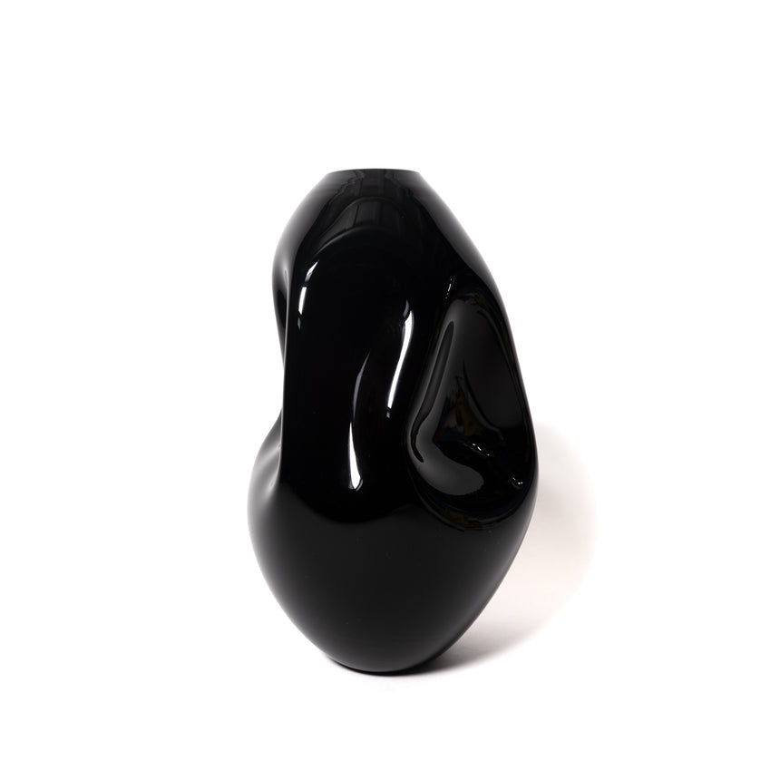 Goodbeast Small SUMMIT Black OOAK Hand Blown Glass in Vancouver Canada