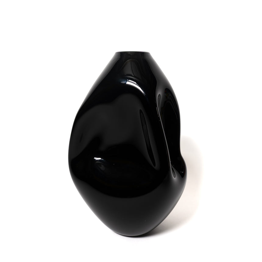 Goodbeast Small SUMMIT Black OOAK Hand Blown Glass in Vancouver Canada