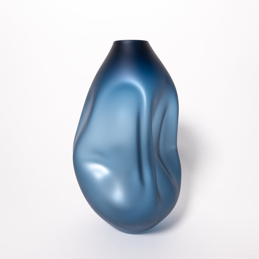 Goodbeast Small SUMMIT Blue (Matte) OOAK Hand Blown Glass in Vancouver Canada