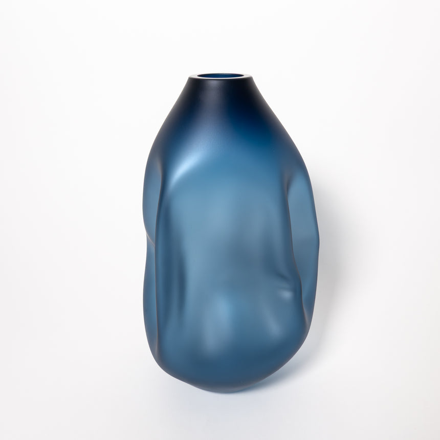 Goodbeast Small SUMMIT Blue (Matte) OOAK Hand Blown Glass in Vancouver Canada