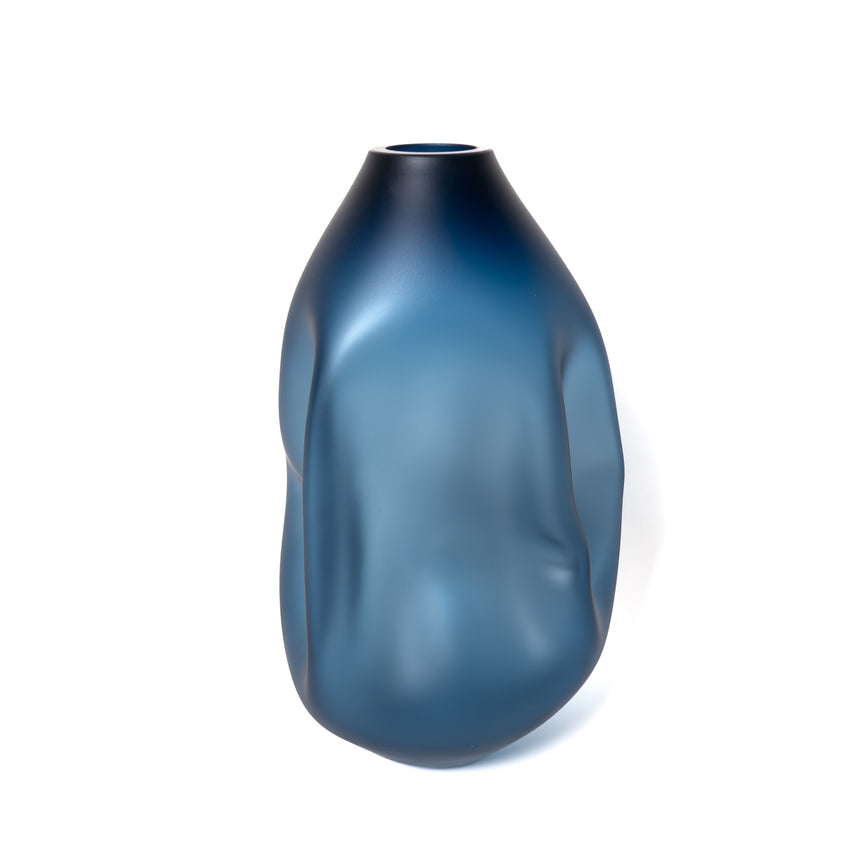 Goodbeast Small SUMMIT Blue (Matte) OOAK Hand Blown Glass in Vancouver Canada