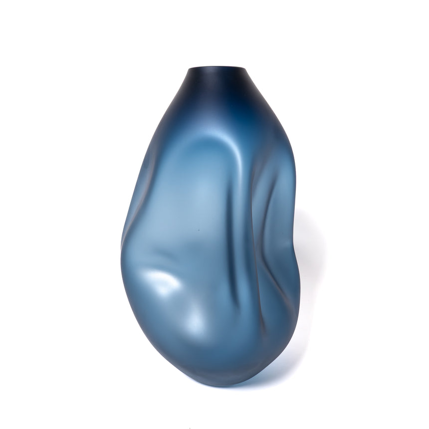 Goodbeast Small SUMMIT Blue (Matte) OOAK Hand Blown Glass in Vancouver Canada