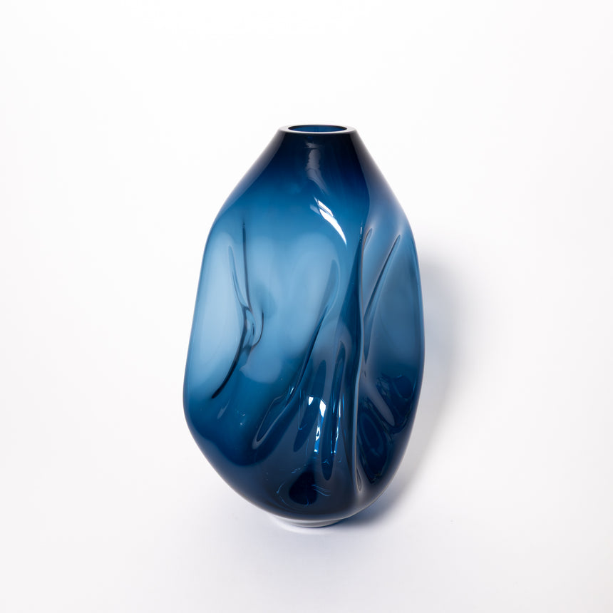 Goodbeast Small SUMMIT Blue OOAK Hand Blown Glass in Vancouver Canada