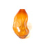 Goodbeast Small SUMMIT Tangerine OOAK Hand Blown Glass in Vancouver Canada