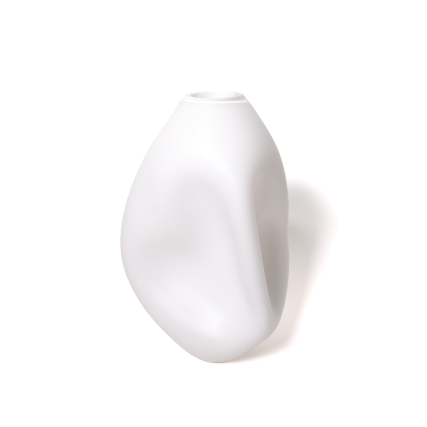 Goodbeast Small SUMMIT White (Matte) OOACK Hand Blown Glass in Vancouver Canada