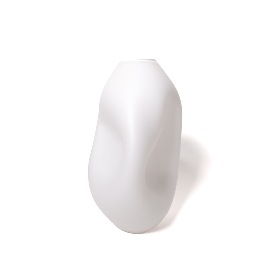 Goodbeast Small SUMMIT White (Matte) OOACK Hand Blown Glass in Vancouver Canada