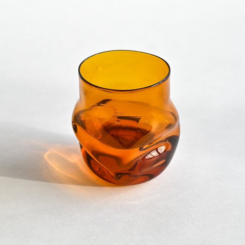 Amber Crushed Cup