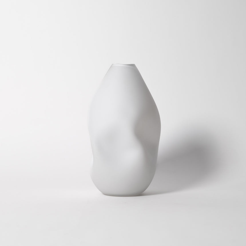 GoodBeast Design Vase Enamel / Matte Finish SUMMIT Series Vases Hand Blown Glass in Vancouver Canada